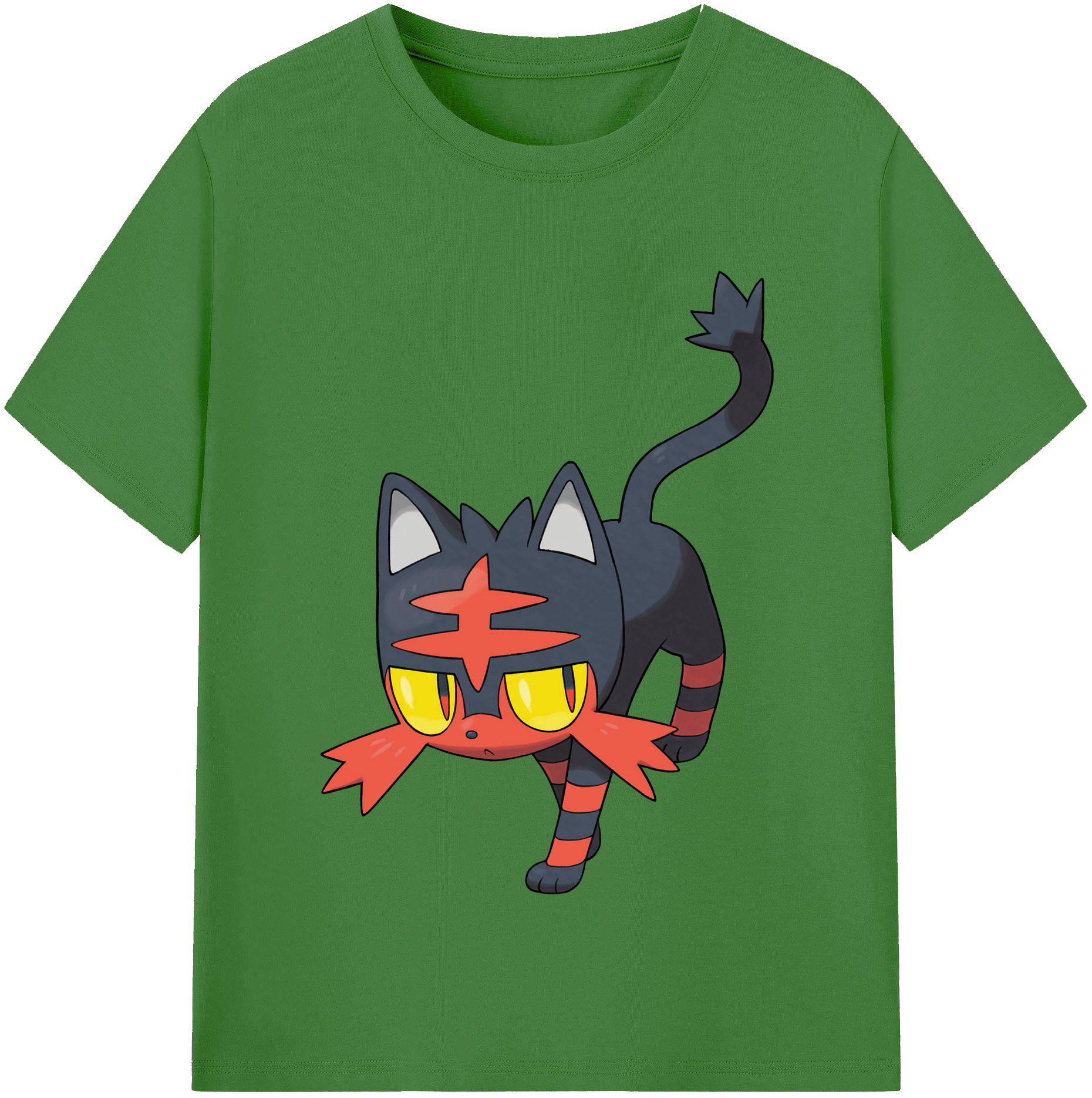 （画像用） ポケットモンスター Pokémon レディースカジュアルプリントTシャツ（綿100％）